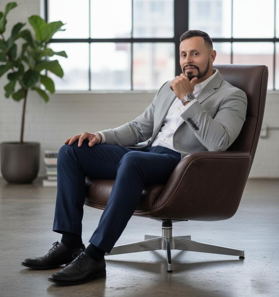 César Acosta, coach ejecutivo y psicólogo